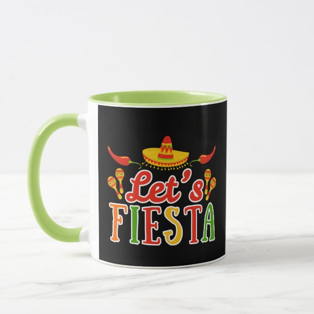 Taza Vamos a Fiestar Cinco de Mayo (Izquierda)