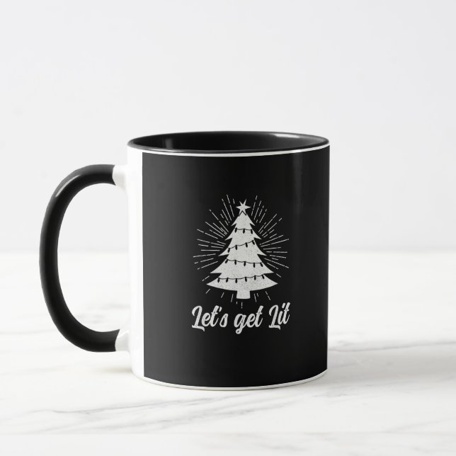 Taza Vamos a quedar livianos - Navidades divertidos (Izquierda)