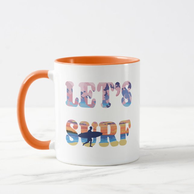 Taza Vamos a surfear (Izquierda)
