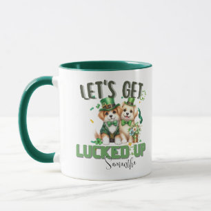 Taza Vamos a tener suerte, perro aterrador de los más g