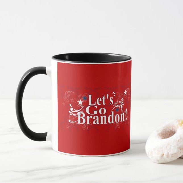 Taza Vamos Brandon Coffee Mug (Con donut)