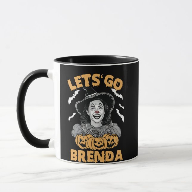 Taza Vamos Brenda Spooky Halloween Kamala Harris (Izquierda)