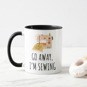Taza Vamos, estoy tejiendo algo divertido