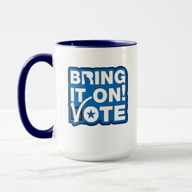 Taza ¡Vamos! VOTACIÓN (Izquierda)