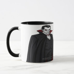 Taza Vampiro espumoso viene a beber café conmigo Hallow