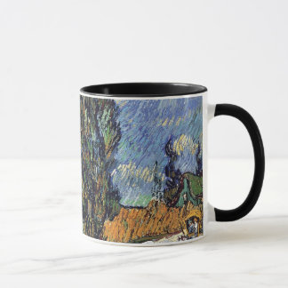 Taza Van Gogh - Camino con cipreses