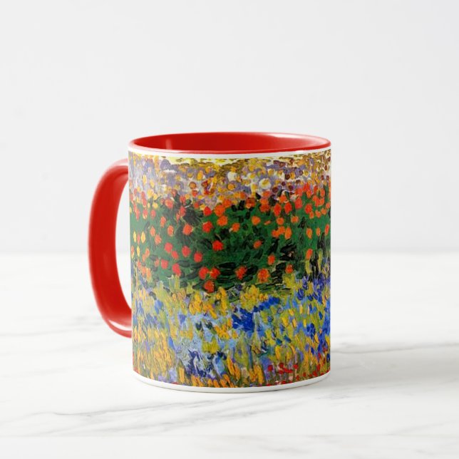 Taza Van Gogh - Flower Garden (Anverso izquierdo)