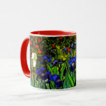 Taza Van Gogh - Irises, famoso Vincent van Gogh<br><div class="desc">Van Gogh - Irises (2),  famoso cuadro de Vincent van Gogh</div>