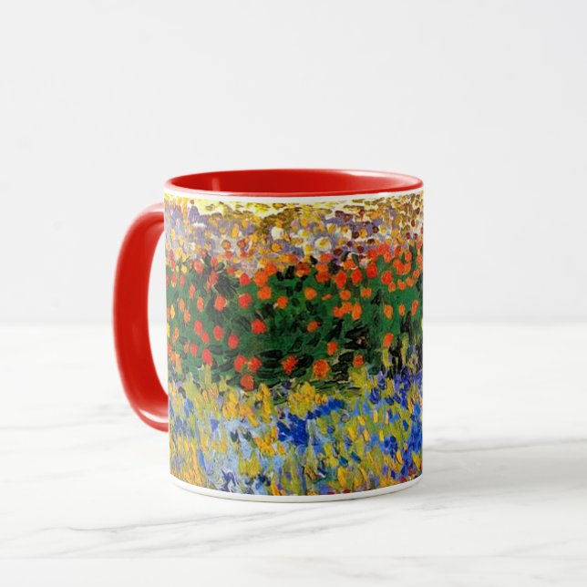 Taza Van Gogh - Jardín de flores (Anverso izquierdo)