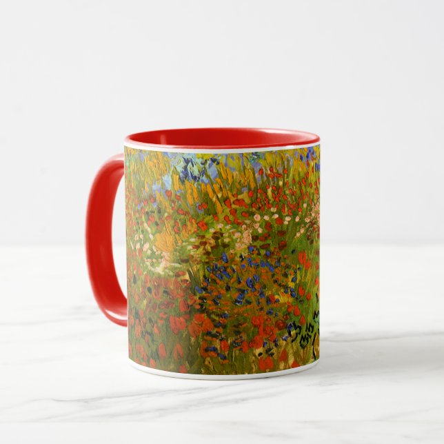 Taza Van Gogh - Jardín de flores (Anverso izquierdo)