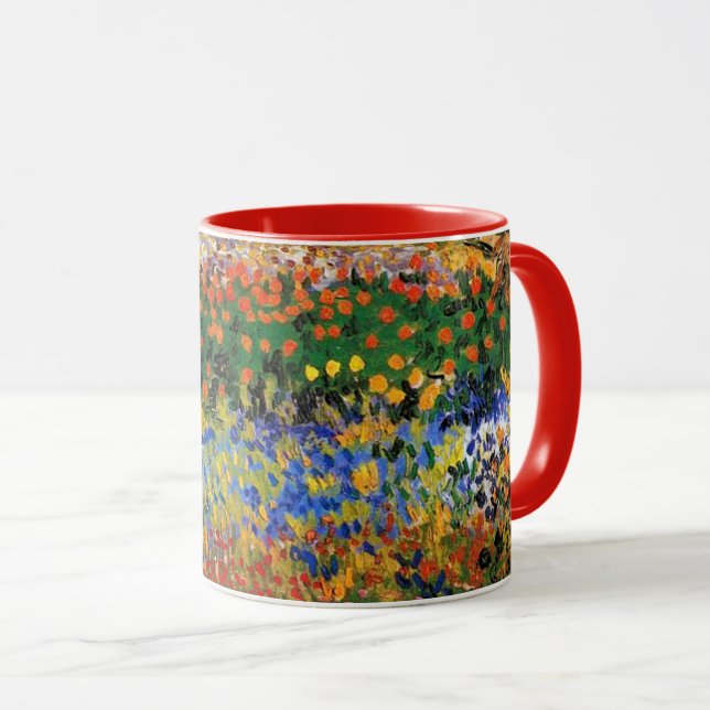 Taza Van Gogh - Jardín en Arles, (Anverso derecho)
