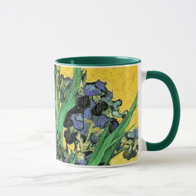 Taza Van Gogh - Jarrón con Lirios de Fondo Amarillo (Derecha)