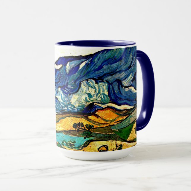 Taza Van Gogh - Les Alpilles (Anverso derecho)