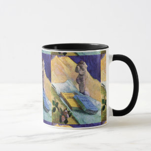 Taza Van Gogh - Naturaleza muerta con estatuilla de yes