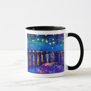 Taza Van Gogh - Noche estrellada sobre el Ródano Pop Ar