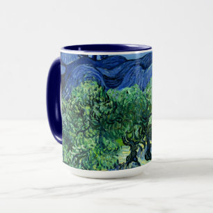 Taza Van Gogh - Olivos con fondo de Alpilles