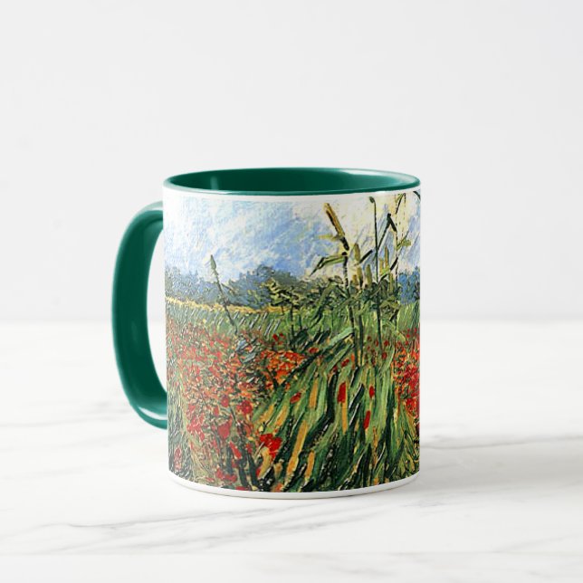 Taza Van Gogh - Orejas verdes del trigo (Anverso izquierdo)