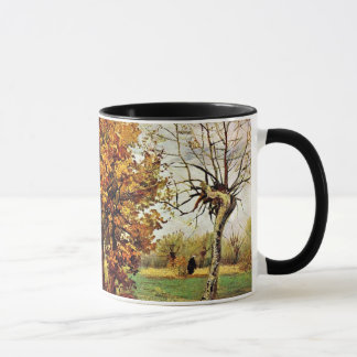 Taza Van Gogh - Paisaje de otoño con cuatro árboles