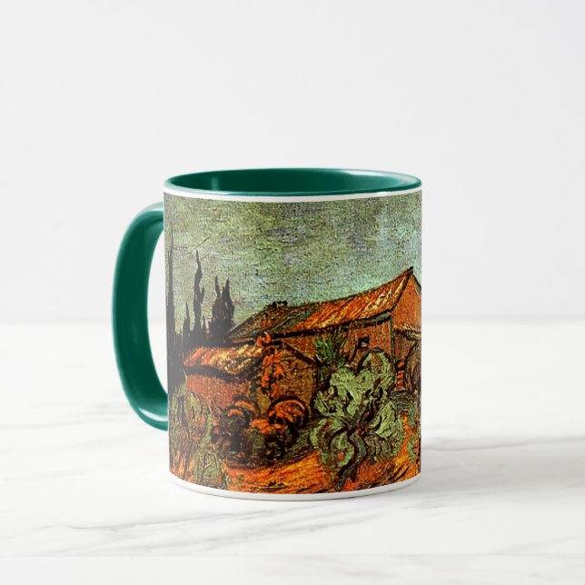 Taza Van Gogh - Paisaje Snowy (Anverso izquierdo)