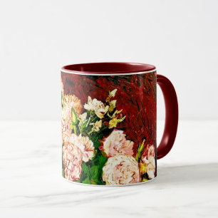 Taza Van Gogh Peonies y Rosas