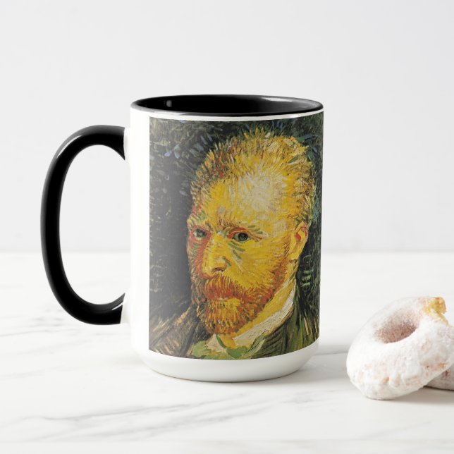Taza Van Gogh Self-Portrait Art Mug (Con donut)