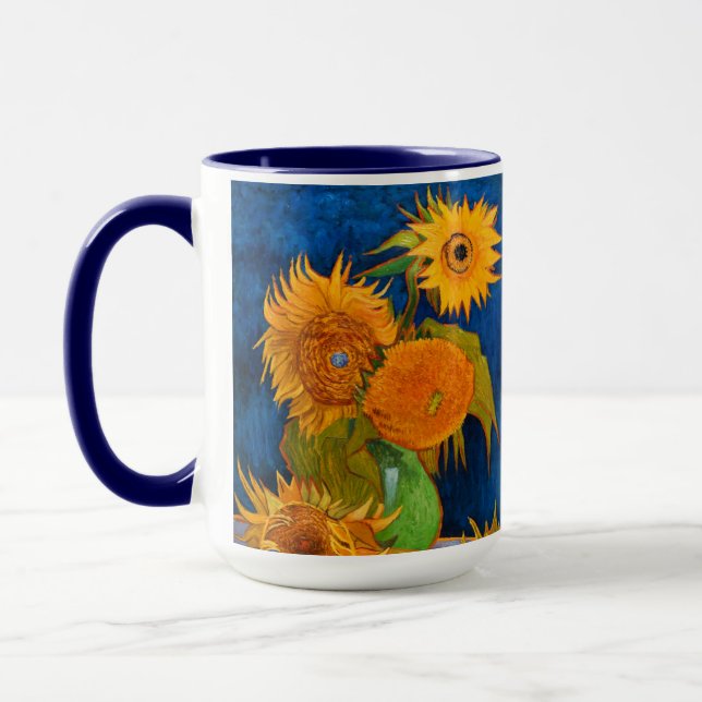 Taza Van Gogh Sunflowers (Izquierda)