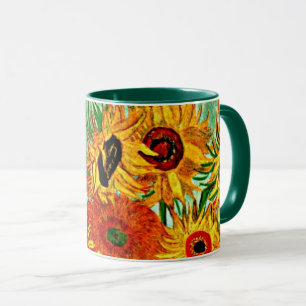 Taza Van Gogh - Sunflowers 12,