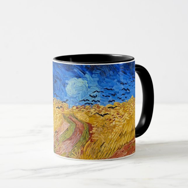 Taza Van Gogh Wheatfield with Crows Mug (Anverso derecho)