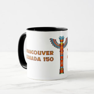 Taza Vancouver (BC) Canadá - Tótem Polo