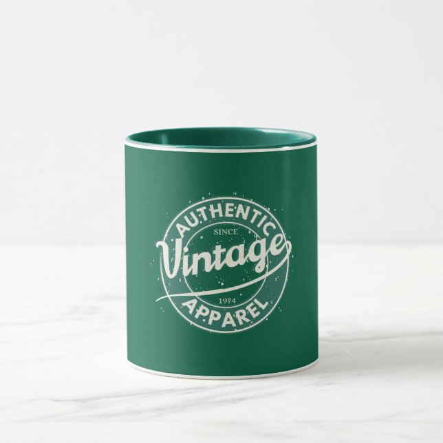 Taza Vantage de la valla verde de 1974 (Centro)