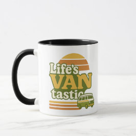 Taza VANtastic Retro 70s Van Graphic