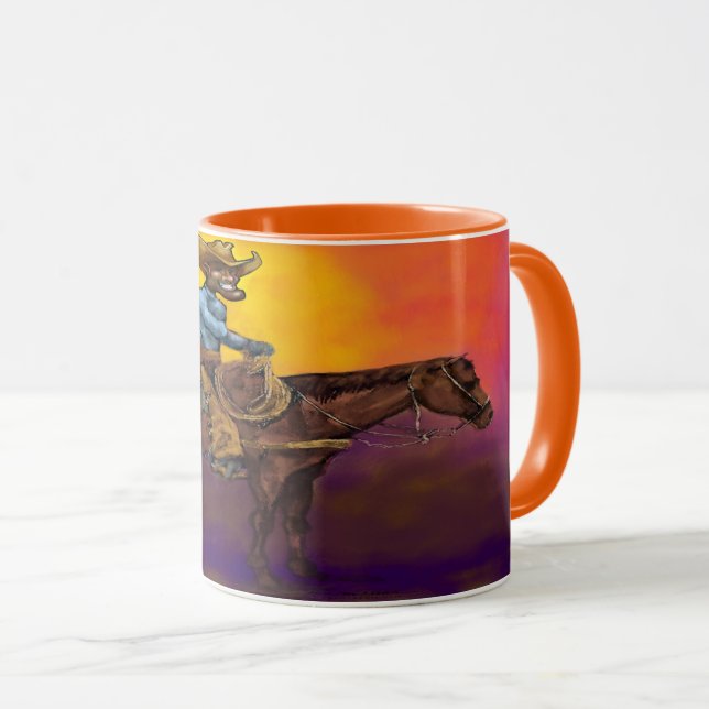 Taza Vaquero (Anverso derecho)