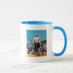 Taza Vaquero volador por Mead Schaeffer
