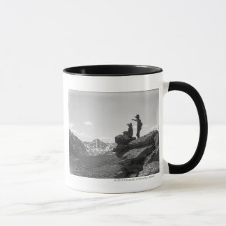 Taza Vaqueros en un canto