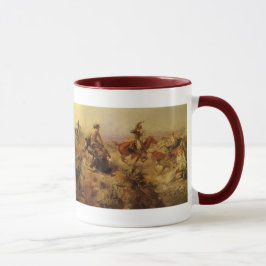 Taza Vaqueros vintage, caídos por CM Russell