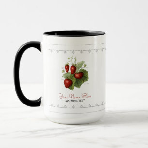 Taza Variedades de fresa de época cúrcuma Añadir su 