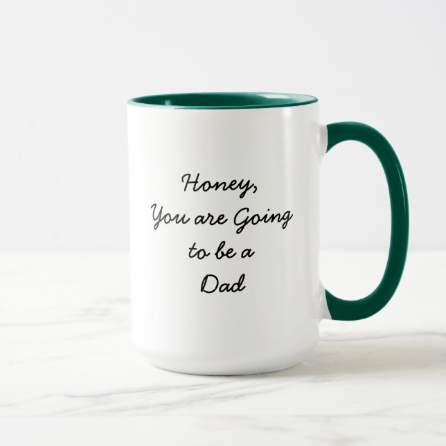 Taza Vas a ser un papá, Coffee Mug (Derecha)