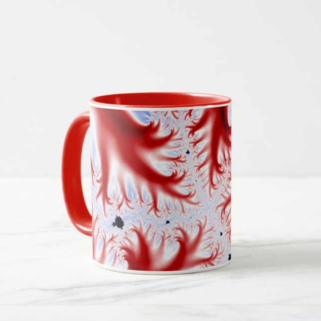 Taza Vasijas Sanguíneas Fractales (Anverso izquierdo)