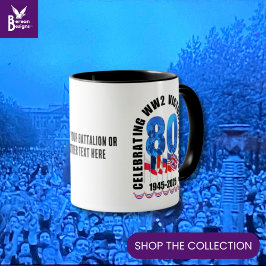 Taza VE DAY 80 Aniversario de la victoria en Europa Seg
