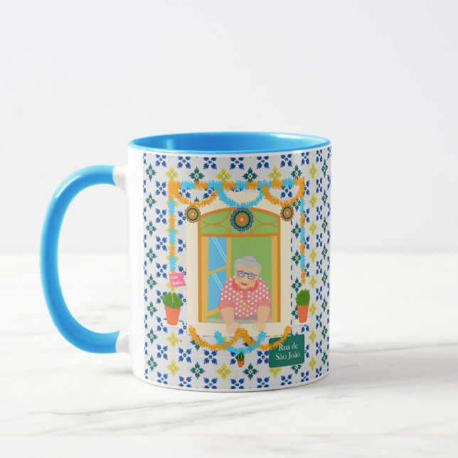 Taza Vecino de San Juan Portugués Festa (Izquierda)