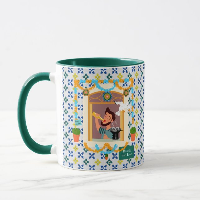 Taza Vecino de San Juan Portugués Festa (Izquierda)