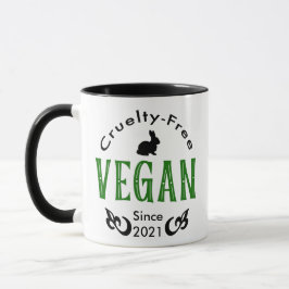 Taza Vegan desde [añada su propia fecha]