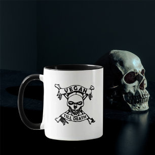Taza Vegan hasta la muerte