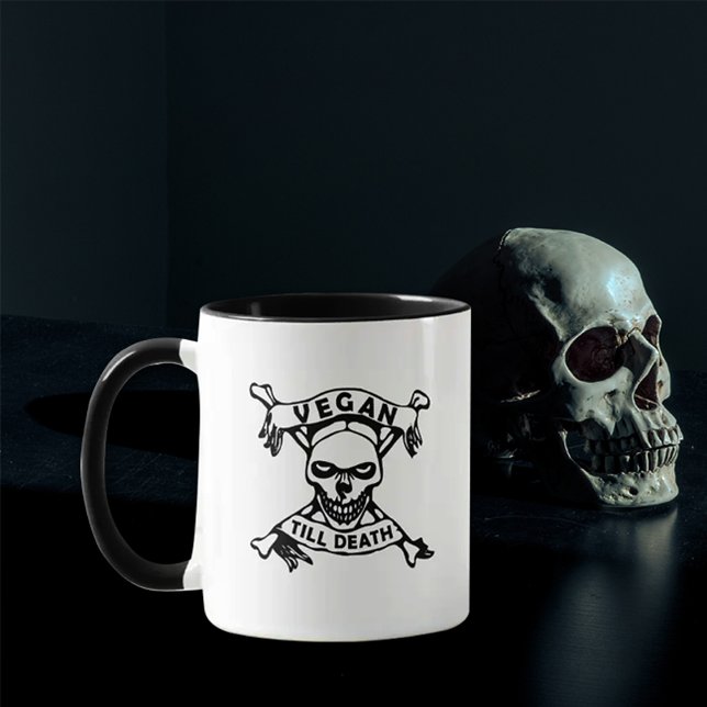 Taza Vegan hasta la muerte (Subido por el creador)