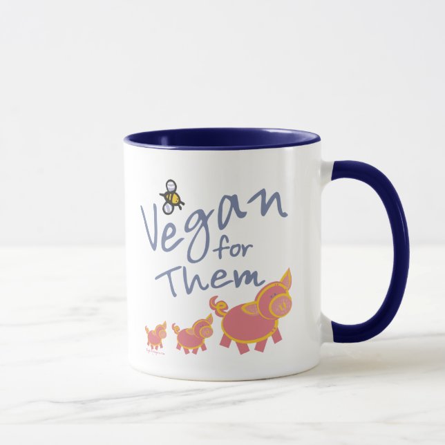 Taza Vegan para animales (Derecha)