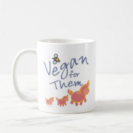 Taza Vegan para animales