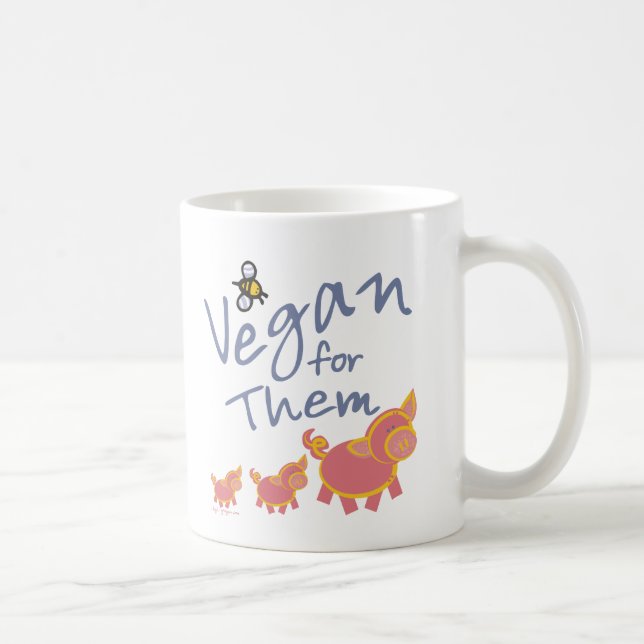Taza Vegan para animales (Derecha)