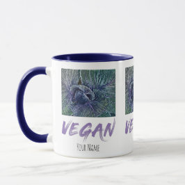 Taza Vegan Red Cabbage Vintage