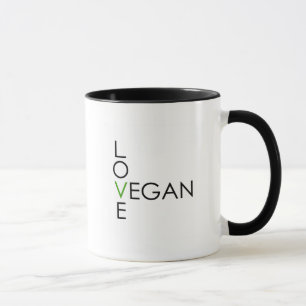 Taza Vegano del amor