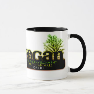 Taza Vegano para la vida
